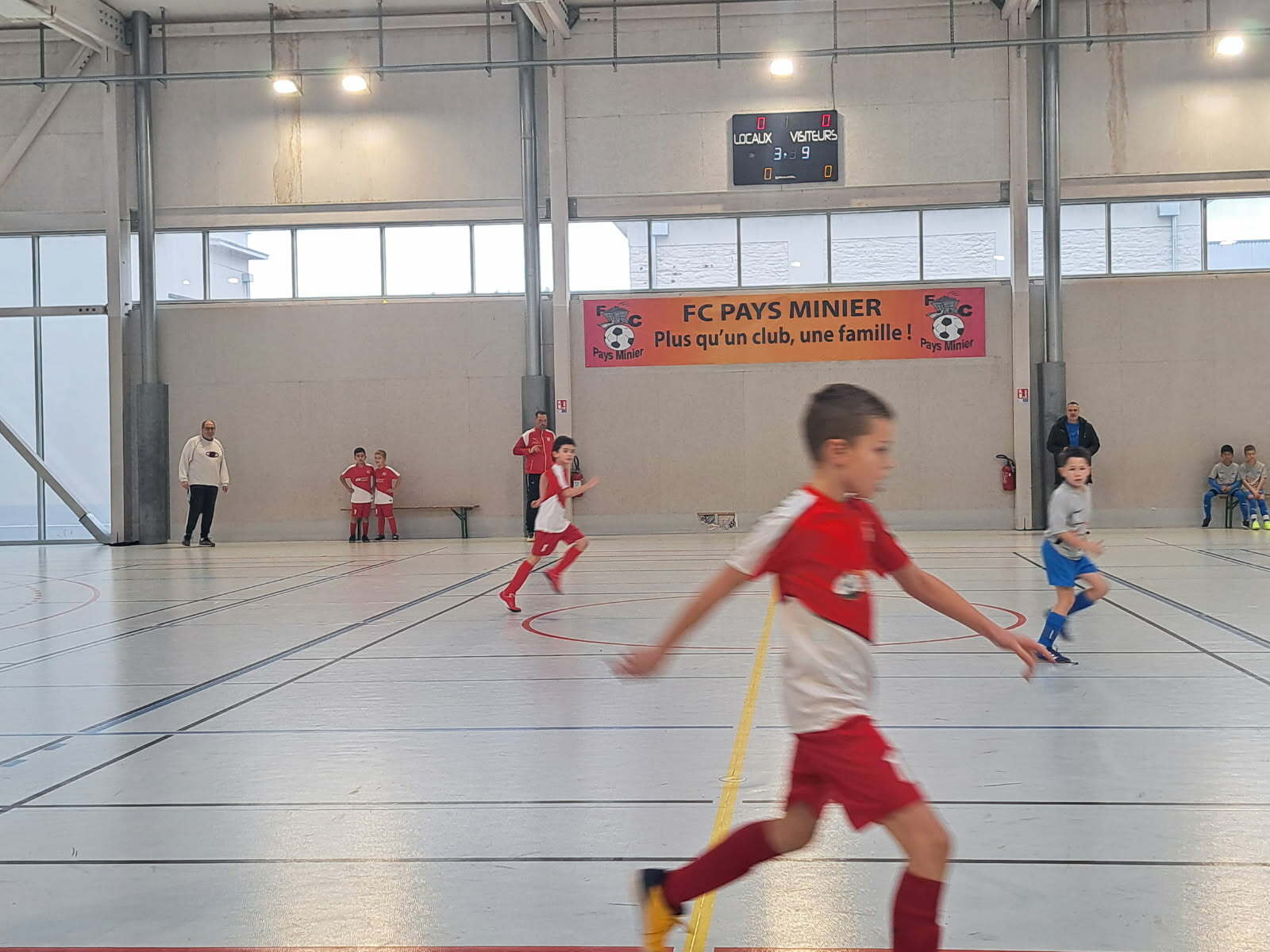 LE PROGRAMME DU FUTSAL DEPARTEMENTAL A LA FILATURE...