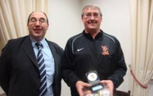 LE BENEVOLE DE L'ANNEE 2012 DU FC PAYS MINIER...