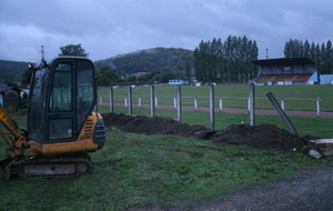 RONCHAMP..., LES TRAVAUX DEBUTENT...