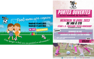 PORTES OUVERTES &amp; FOOT AVEC UNE COPINE