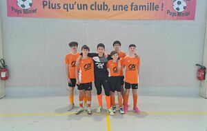 RESULTATS DU PREMIER PLATEAU FUTSAL U15G DE CE SAMEDI...