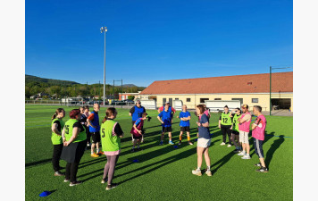 UNE AGREABLE SEANCE DE FOOT EN MARCHANT...