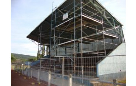 TRAVAUX AU STADE DE RONCHAMP...