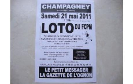 RESERVEZ VOTRE SOIREE DU 21 MAI 2011...