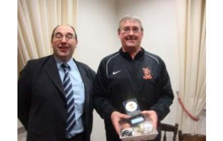 LE BENEVOLE DE L'ANNEE 2012 DU FC PAYS MINIER...