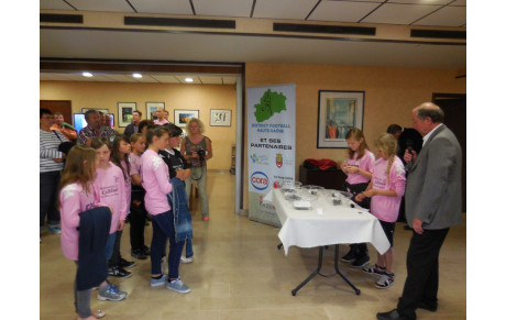 L'E.F.F DU F.C. PAYS MINIER A L'HONNEUR...