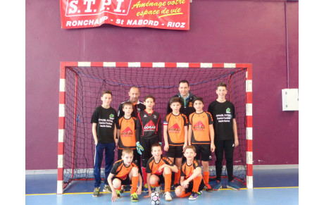 FUTSAL U11..., VICE-CHAMPIONS DE HAUTE-SAÔNE...