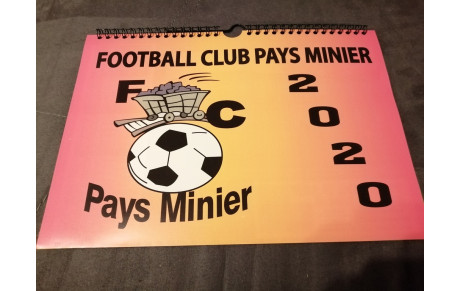 LE CALENDRIER 2020 DU FC PAYS MINIER EST ARRIVE...