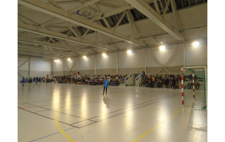 LES FINALES DEPARTEMENTALES DE FUTSAL AU GYMNASE DE LA FILATURE DE RONCHAMP...