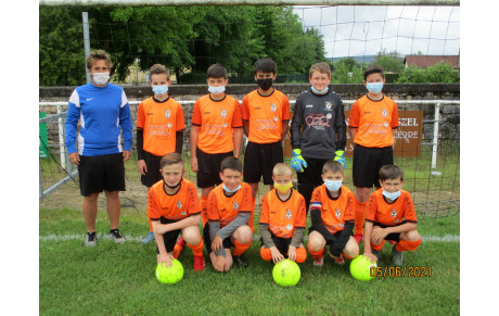 EN FORME..., LES U13F ET U13G DU FC PAYS MINIER...