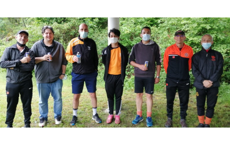 RETOUR SUR LE PLATEAU U9G JOUE AU STADE DE PLANCHER...