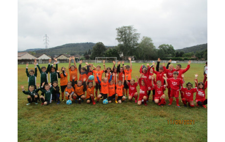 RETOUR SUR LA RENTREE DU FOOT U9G JOUEE A RONCHAMP...