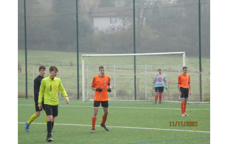 DEFAITE DE NOS FOOTBALLEURS U18G...