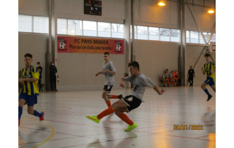 FUTSAL U18G..., UNE GRANDE SATISFACTION...