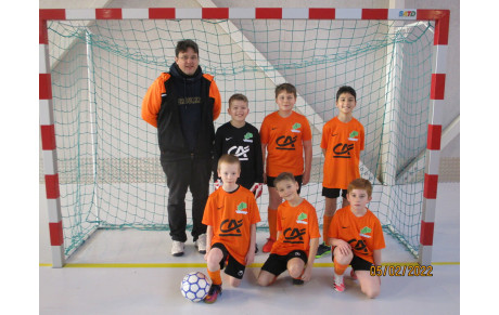 FUTSAL U11G, PLUS QU'UNE...