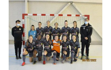 NOS U18F, CHAMPIONNES DEPARTEMENTALES DE FUTSAL...