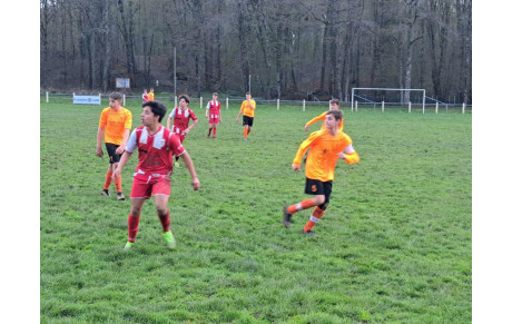 DEFAITE DE NOS U15G (C)...