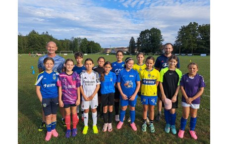NOS FOOTBALLEUSES U13F NE S'ARRETENT PLUS...