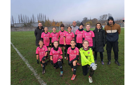 U13F, DEBUT VICTORIEUX FACE A VESOUL...