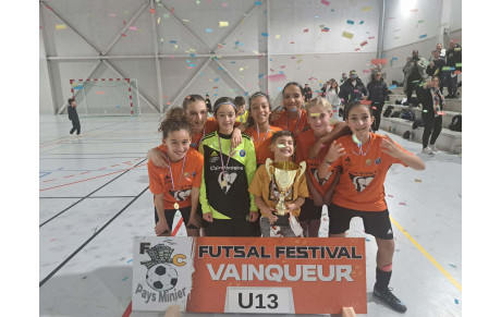 RETOUR SUR LE TOURNOI U13F DU FC PAYS MINIER...