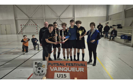 RETOUR SUR LE TOURNOI U15G DU FC PAYS MINIER...